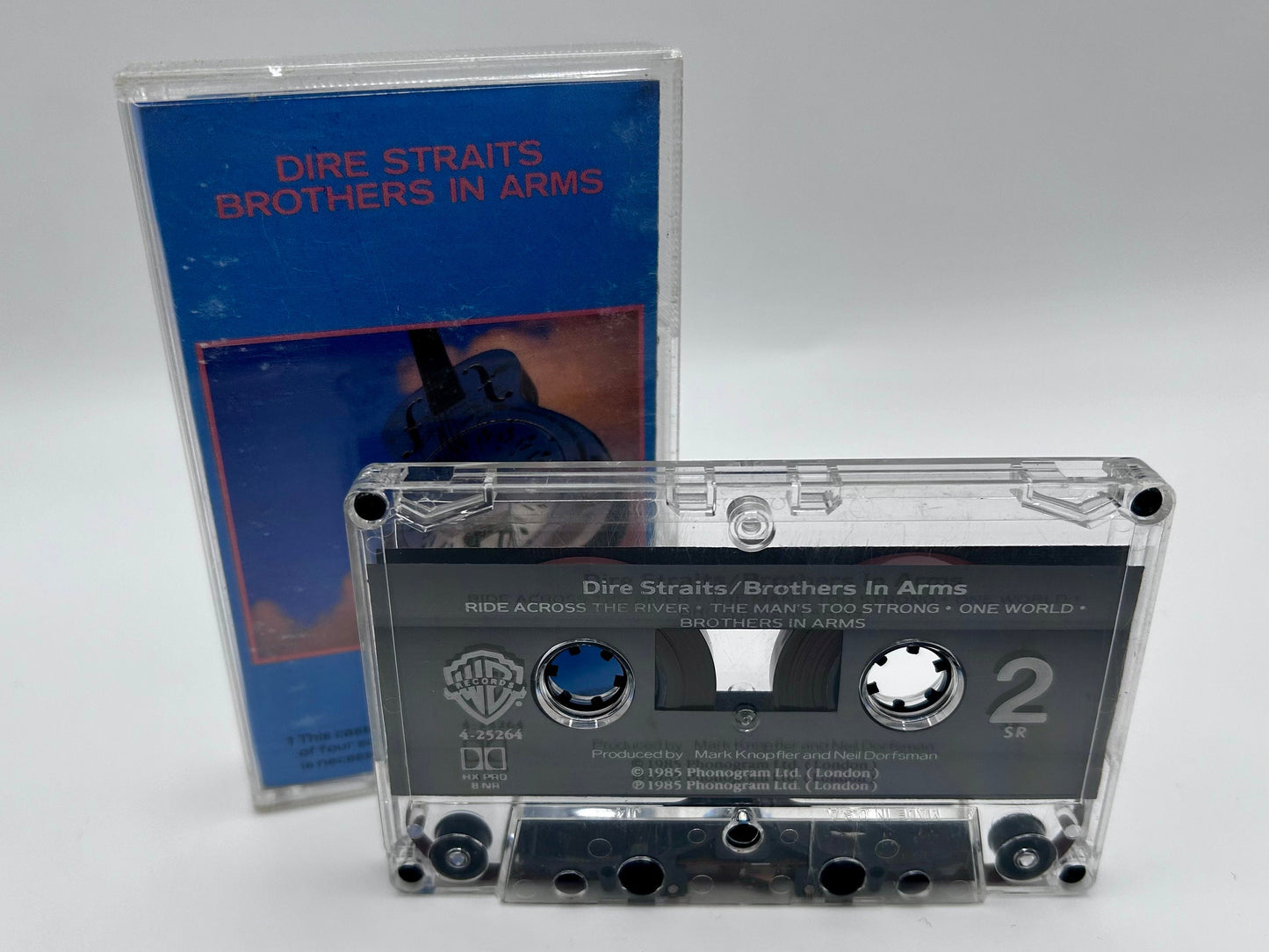 Dire Straits Brothers In Arms 1985 Cassette Tape TESTED