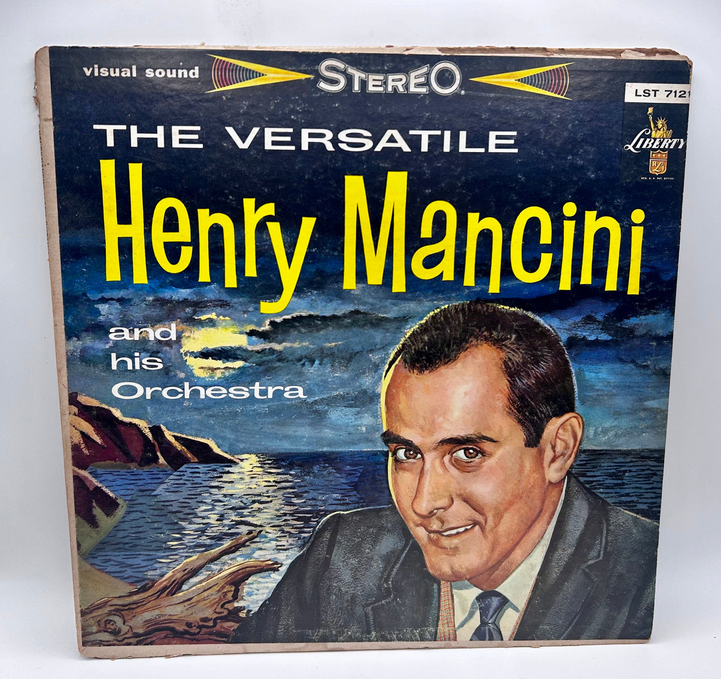 Henry Mancini The Versatile Henry Mancini LP LST-7121 Space Age Jazz Pop Vinyl LP