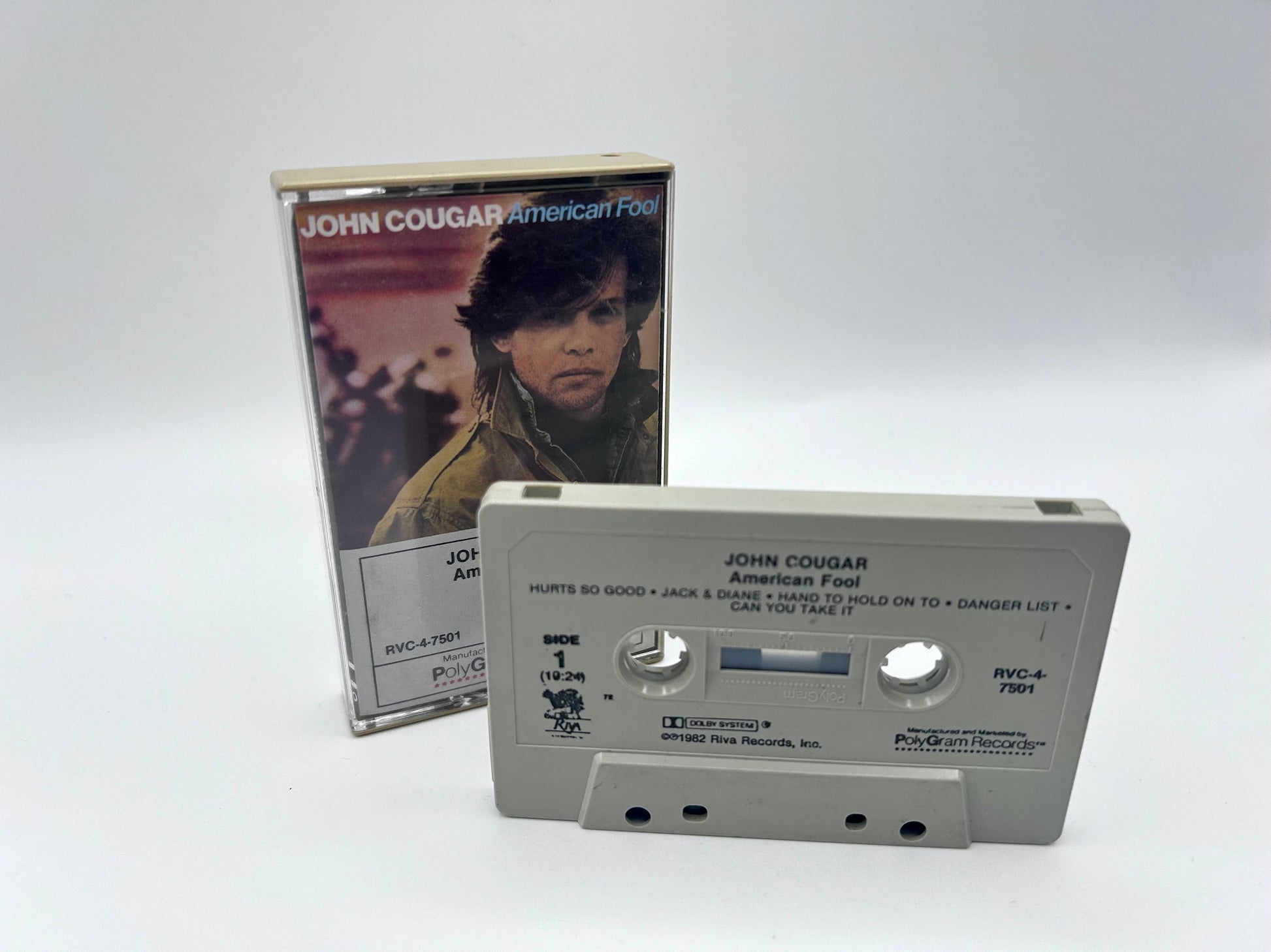 John Cougar American Fool 1982 Cassette Tape TESTED