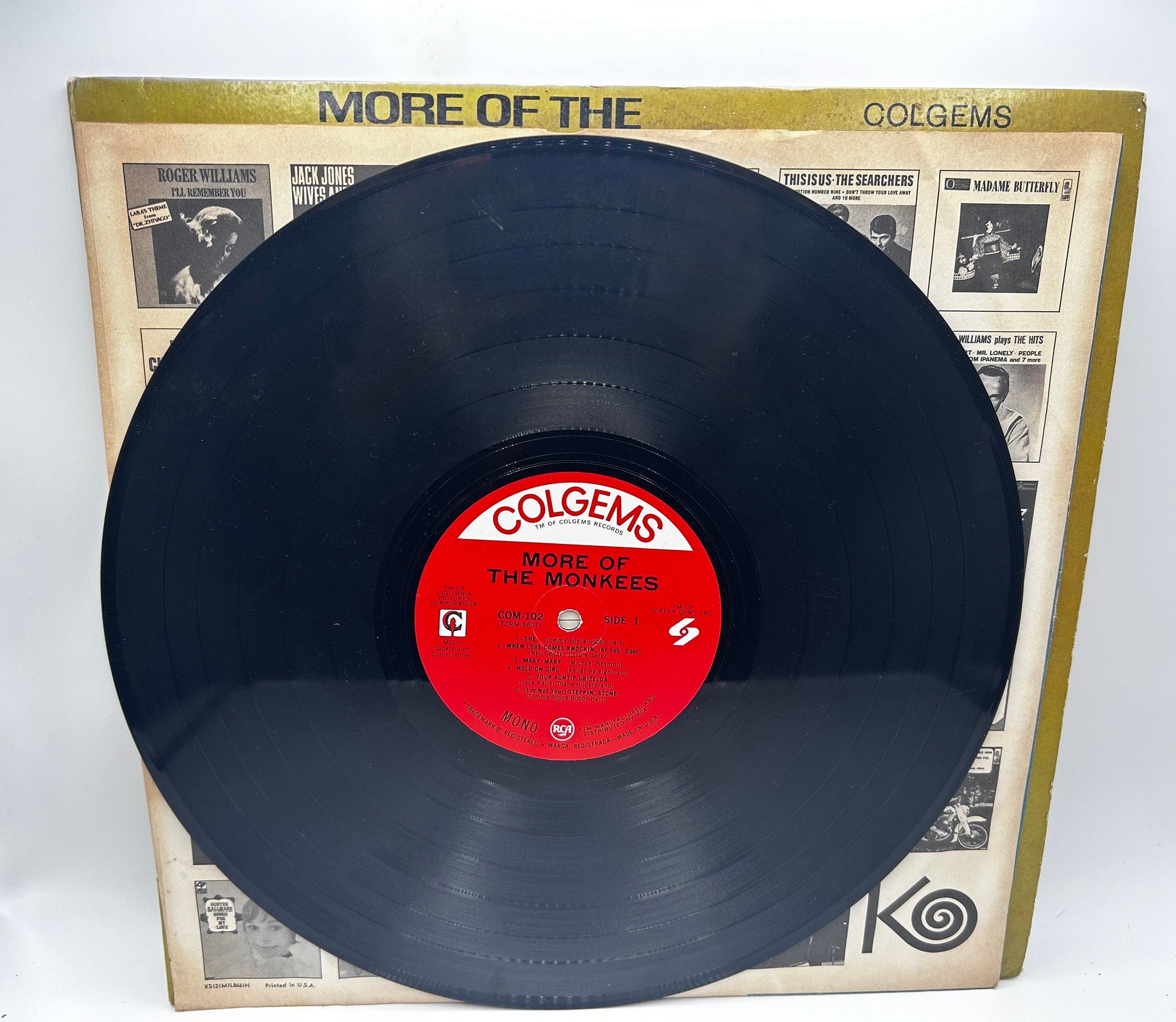 The Monkees – More Of The Monkees Colgems COM-102 Vinyl LP 1967