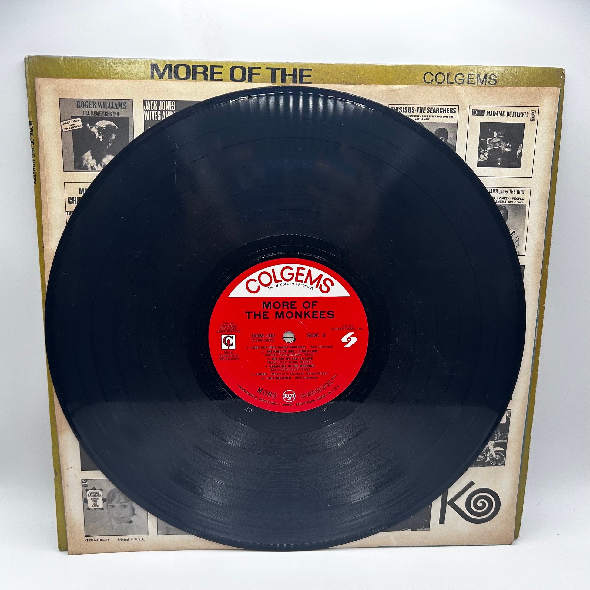 The Monkees – More Of The Monkees Colgems COM-102 Vinyl LP 1967